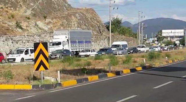 Muğla'da trafik felç oldu 