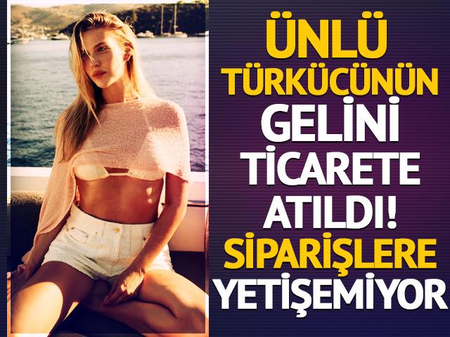 İbrahim Tatlıses'in gelini ticarete atıldı! Siparişlere yetişemiyor