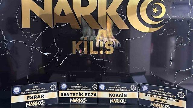 Kilis’te uyuşturucu operasyonu: 19 şüpheliden 7’si tutuklandı