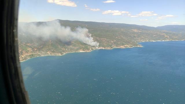 Yalova&rsquo;da orman yangını 5