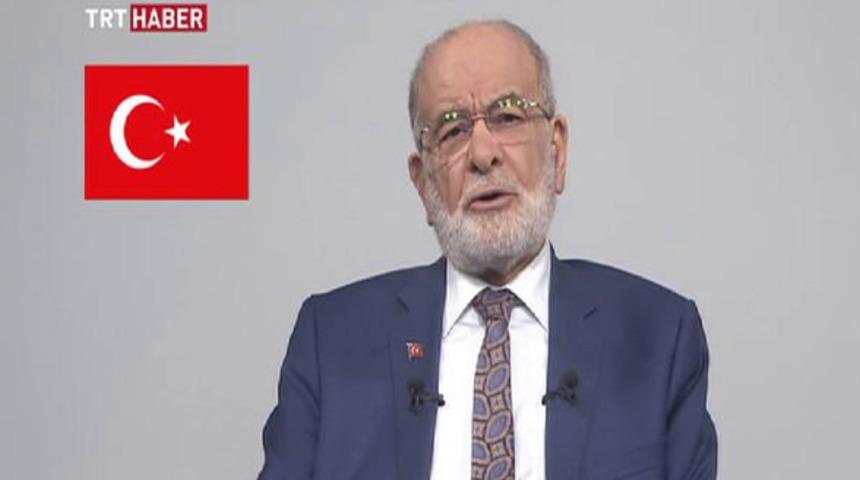 Karamollaoğlu, TRT’deki propaganda konuşmasını yaptı