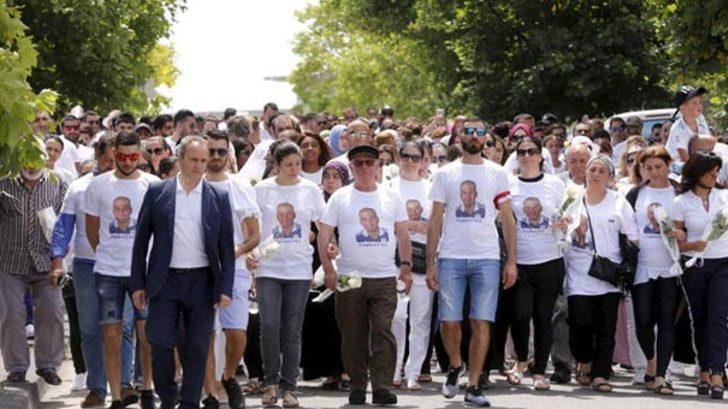 Fransa'da binlerce kişi Engin için yürüdü