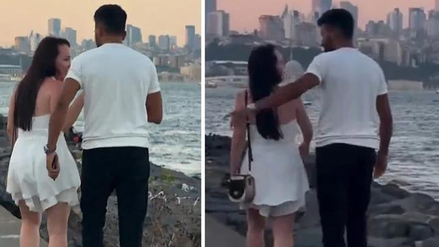 Görüntüler infial yaratmıştı! Rus turisti taciz eden kişi gözaltına alındı