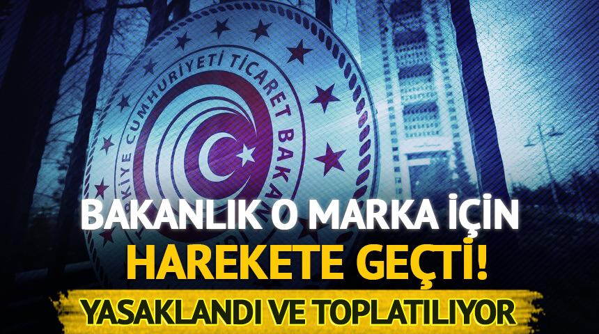 Bakanlık o marka için harekete geçti! Kimyasal analizden geçemedi: Yasaklandı ve toplatılıyor!