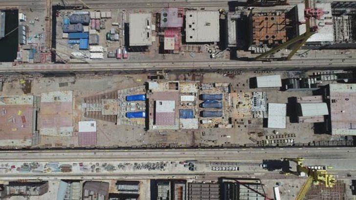 Türkiye’nin ilk uçak gemisi havadan görüntülendi  G3