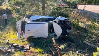 Kastamonu'da otomobil şarampole yuvarlandı: 5 yaralı