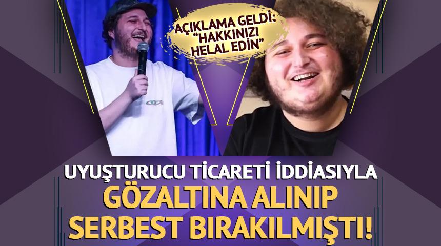 Uyuşturucu ticareti iddiasıyla gözaltına alınıp serbest kalmıştı! Mesut Can Tomay: "Hakkınızı helal edin"