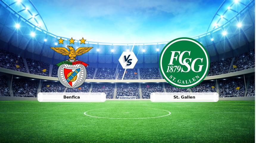 (&Ouml;zet) Benfica - St. Gallen Ma&ccedil;ı &Ouml;zeti ve T&uuml;m &Ouml;nemli Anları