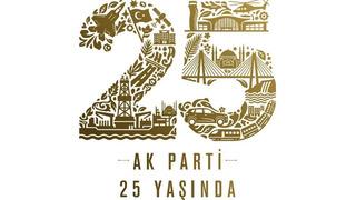 AK Parti'den 25. yıla özel logo