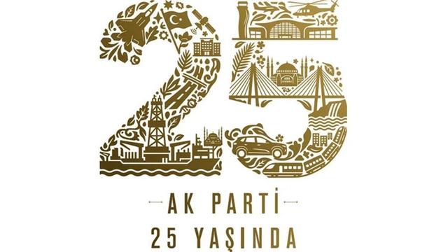 AK Parti'den 25. yıla özel logo