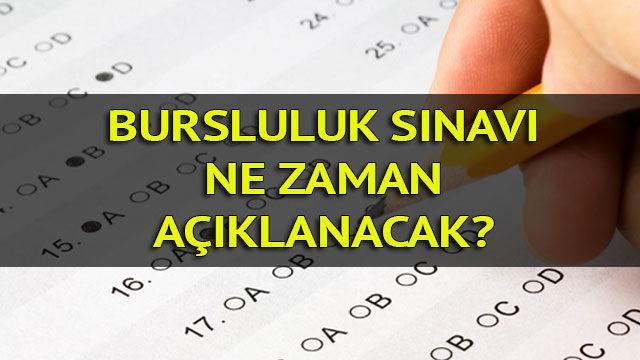 2018 bursluluk sınavı sonuçları ne zaman açıklanacak? MEB İOKBS sonuç açıklama tarihi nedir?