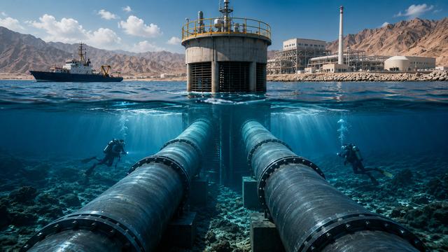 Deniz altına dev borular döşeniyor! 300 milyon litre içme suyu üretilecek