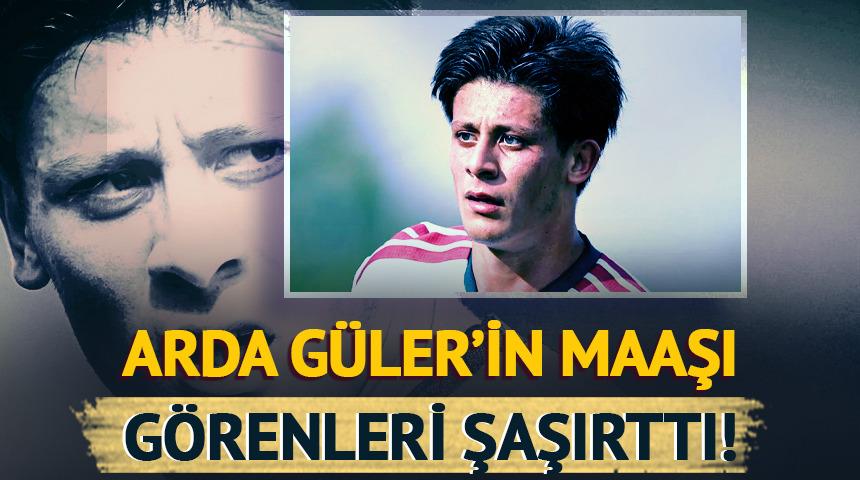 Arda G&uuml;ler'in Real Madrid'deki maaşı g&ouml;renleri şaşkına &ccedil;evirdi!
