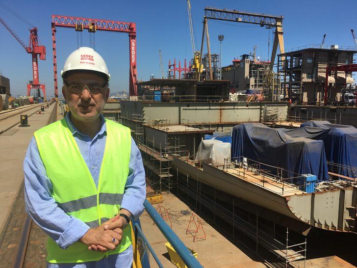 Türkiye’nin ilk yerli savaş uçak gemisi havadan görüntülendi G1