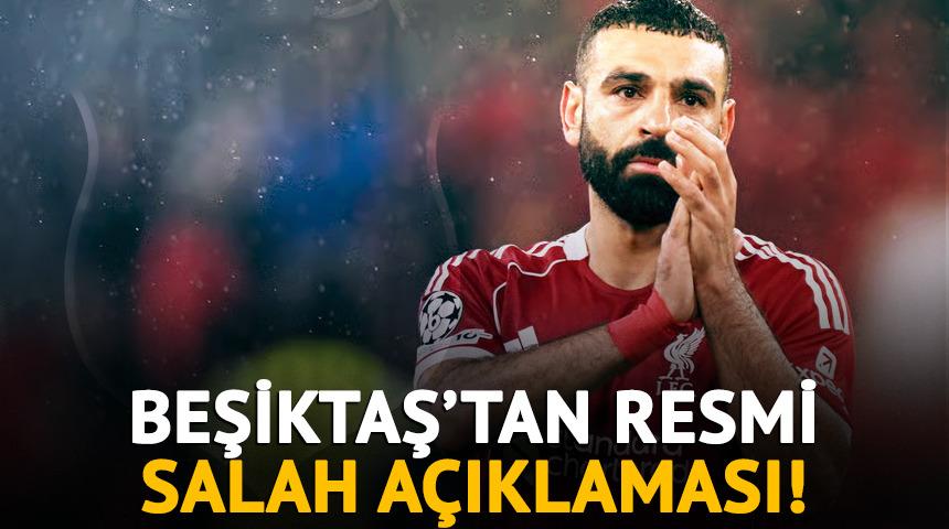 Beşiktaş'tan resmi Mohamed Salah a&ccedil;ıklaması!