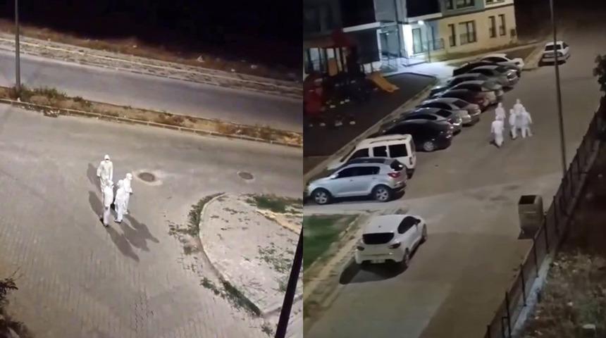 Gece saatlerinde ilgin&ccedil; g&ouml;r&uuml;nt&uuml;ler! Kahramanmaraş sokaklarında b&ouml;yle gezdiler