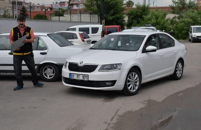 Çaldığı lüks otomobille yakıtı bitene kadar gezmiş