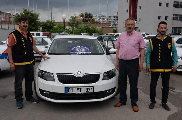 Çaldığı lüks otomobille yakıtı bitene kadar gezmiş