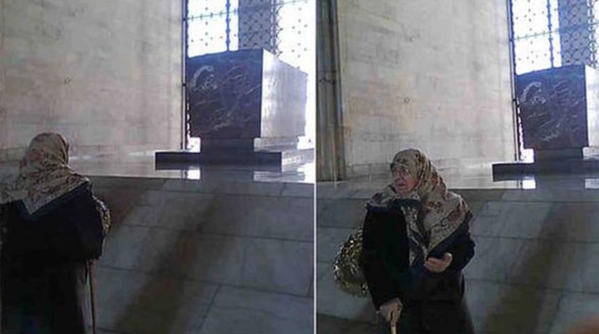 Kezban Nine 86 yıl sonra Anıtkabir'de! Çok duygusal anlar...