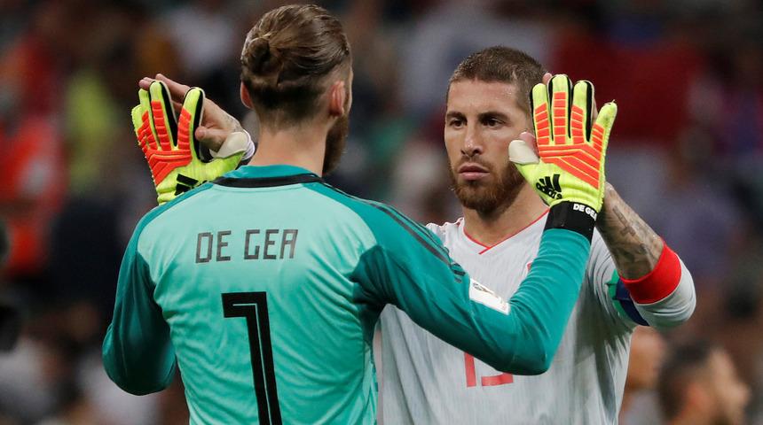 Sergio Ramos, De Gea'yı penaltı sırasında yanılttı!