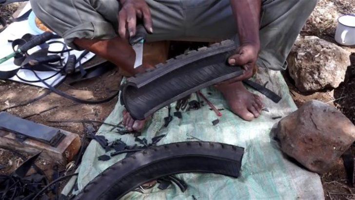 Patlak lastikten bakın ne yaptı  G2