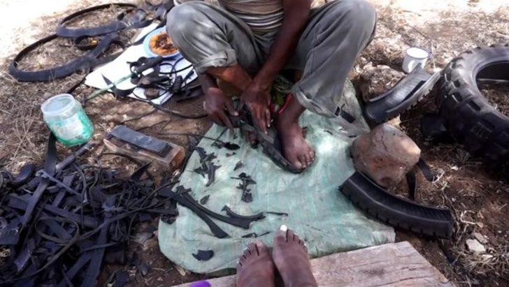 Patlak lastikten bakın ne yaptı  G5