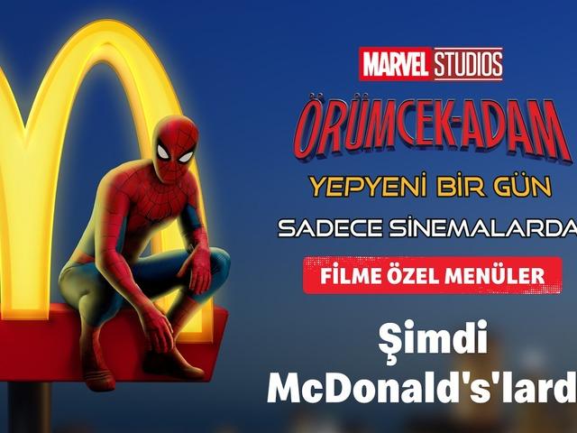 Efsane kahraman &Ouml;r&uuml;mcek Adam şimdi McDonald&rsquo;s T&uuml;rkiye&rsquo;de