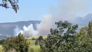 Balıkesir’de yangın müdahalesi devam ediyor