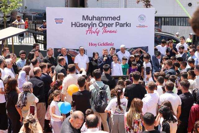 Yavuz Selim mahallesine yeni park a&ccedil;ıldı 1