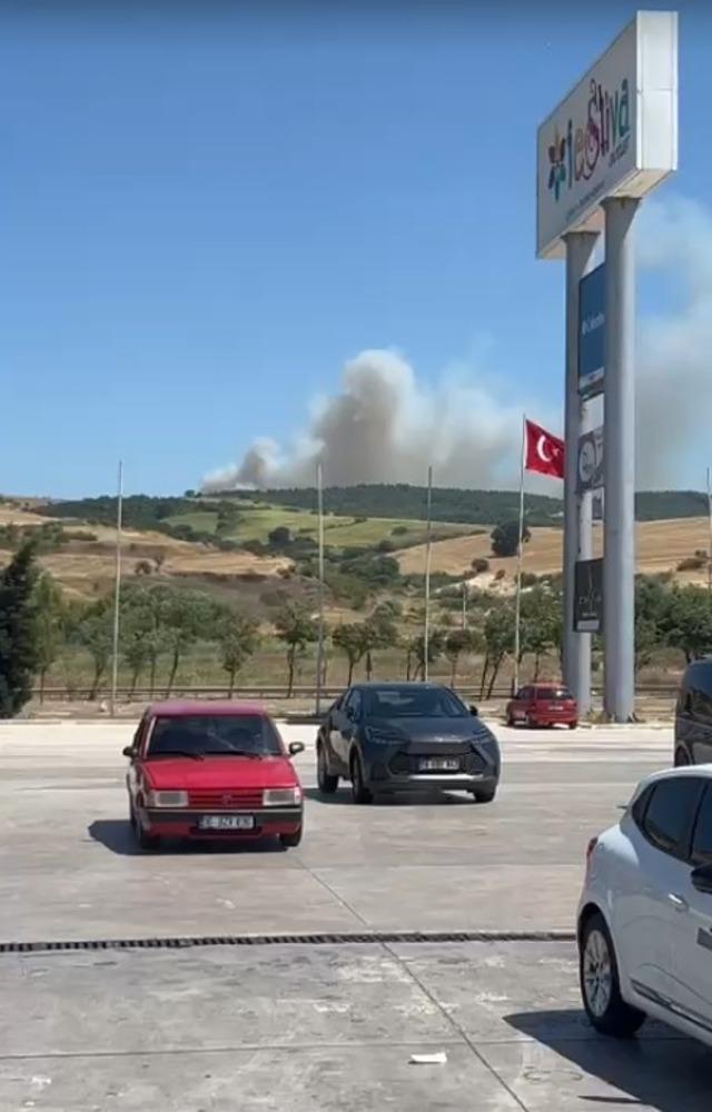 Balıkesir Susurluk&rsquo;ta orman yangını 3