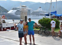 Lüks yolcu gemisi 'Silver Whisper' Marmaris'te