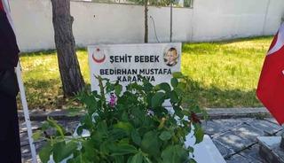 PKK&rsquo;nın şehit ettiği 11 aylık Bedirhan bebek ve annesi unutulmadı