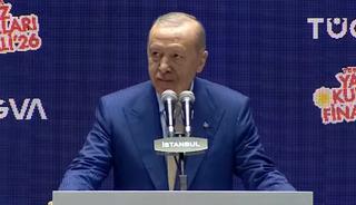 Cumhurbaşkanı Erdoğan T&Uuml;GVA Yaz Okulları Finalinde konuşuyor