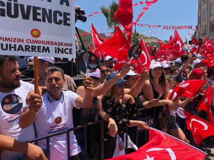 Hatay, Muharrem İnce'yi böyle karşıladı  G1