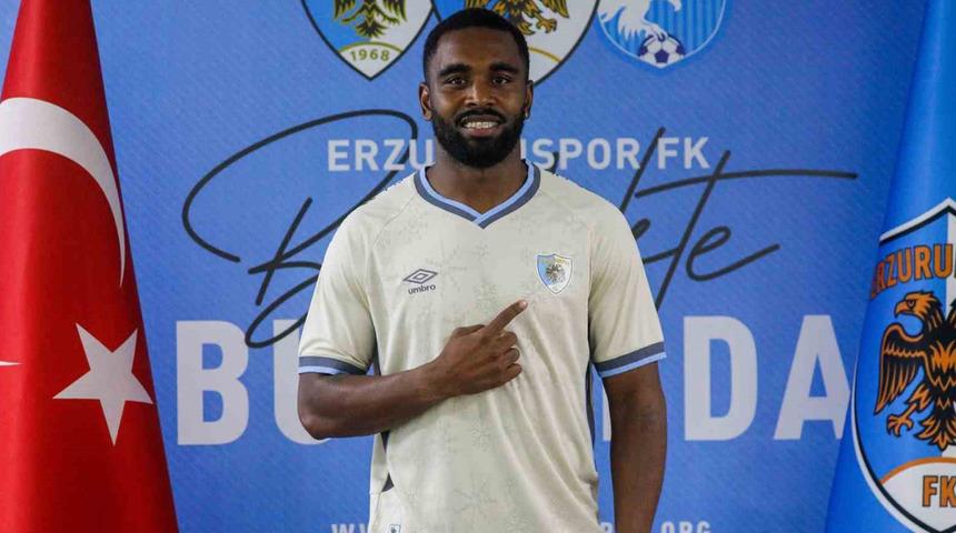 Gyrano Kerk, Erzurumspor FK&rsquo;nın ikinci Surinamlı futbolcusu oldu