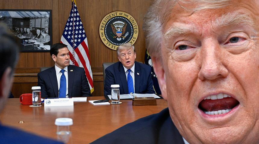 ABD Başkanı Donald Trump'tan İran a&ccedil;ıklaması! "&Ccedil;ok ağır şekilde vuracağız"