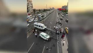 Diyarbakır'da trafik kazası! 2 yaralı