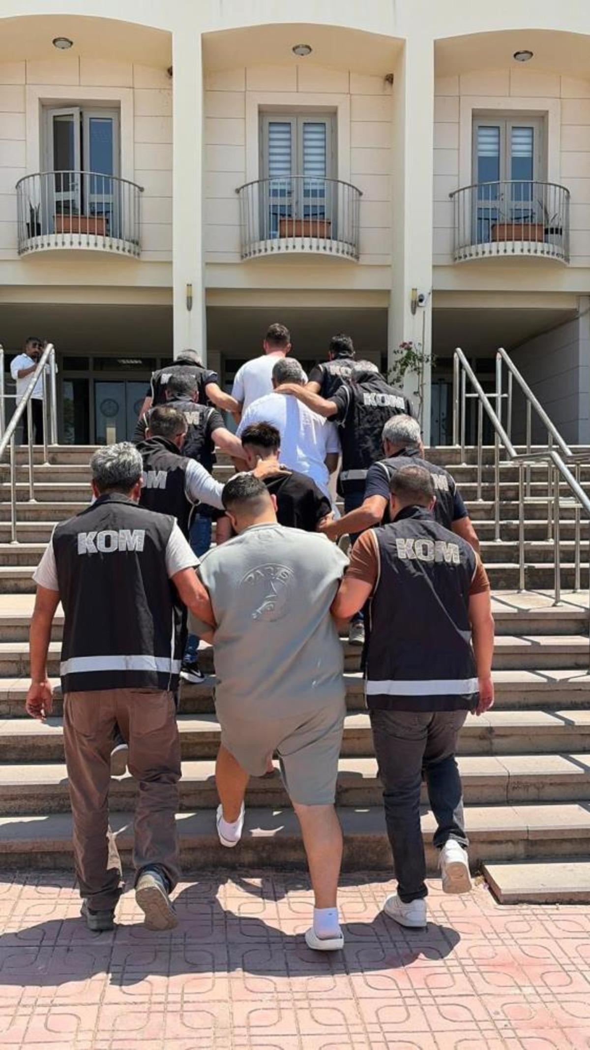 Bodrum da suç örgütü operasyonu: 5 gözaltı 1