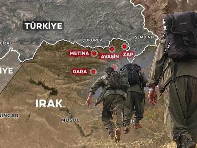 Uydu g&ouml;r&uuml;nt&uuml;leri ortaya koydu! PKK sınırdaki 81 kampı terk etti