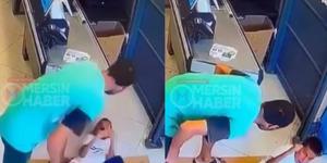 Yer: Mersin... Markette acımasızca d&ouml;v&uuml;lm&uuml;şt&uuml;: Talihsiz &ccedil;ocuk konuştu! "Ablalar ka&ccedil;ın dedi, ka&ccedil;amadım"