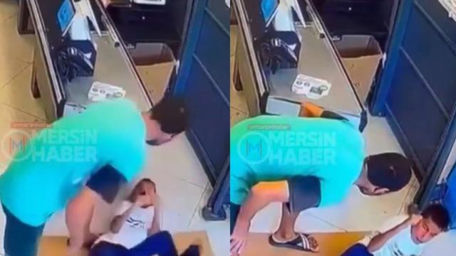 Yer: Mersin... Markette acımasızca dövülmüştü: Talihsiz çocuk konuştu! Ablalar kaçın dedi, kaçamadım