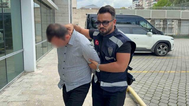 Semt pazarında elle tacize tutuklama