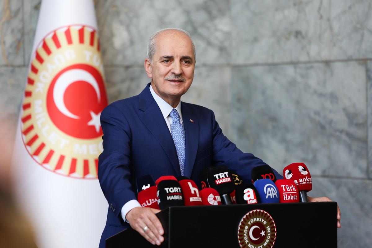 Numan Kurtulmuş tan Ter&ouml;rs&uuml;z T&uuml;rkiye a&ccedil;ıklaması! &Ouml;n&uuml;m&uuml;zdeki haftayı işaret etti: Meclis e geliyor 1