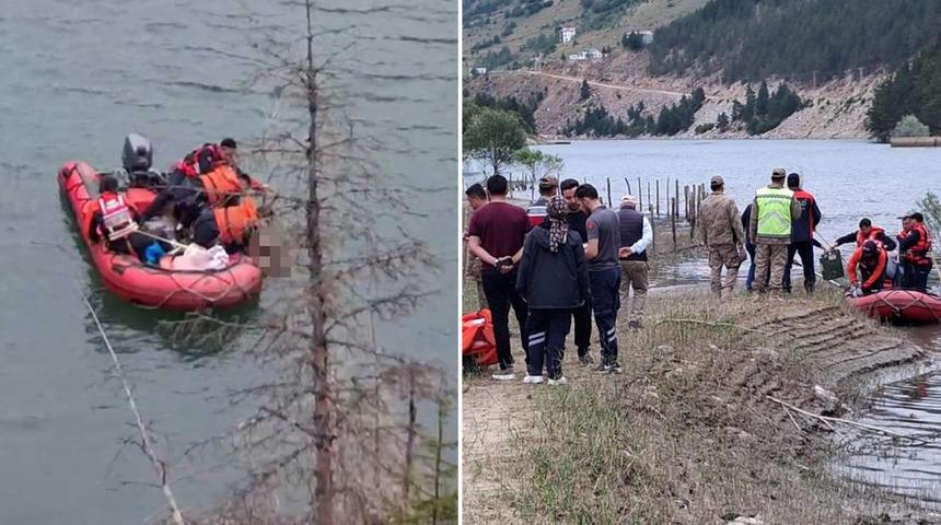 G&uuml;m&uuml;şhane'de baraj g&ouml;l&uuml;ne d&uuml;şen ara&ccedil;ta 1 kişi &ouml;ld&uuml;, arama &ccedil;alışmaları s&uuml;r&uuml;yor