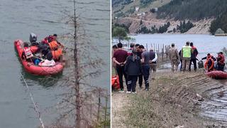 Gümüşhane'de baraj gölüne düşen araçta 1 kişi öldü, arama çalışmaları sürüyor