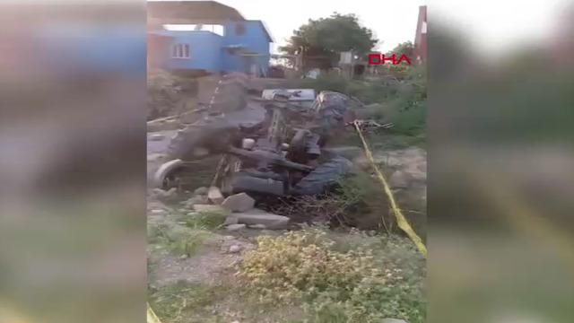 Yer: Adana! Traktörün altında kaldı, hayati tehlikesi var