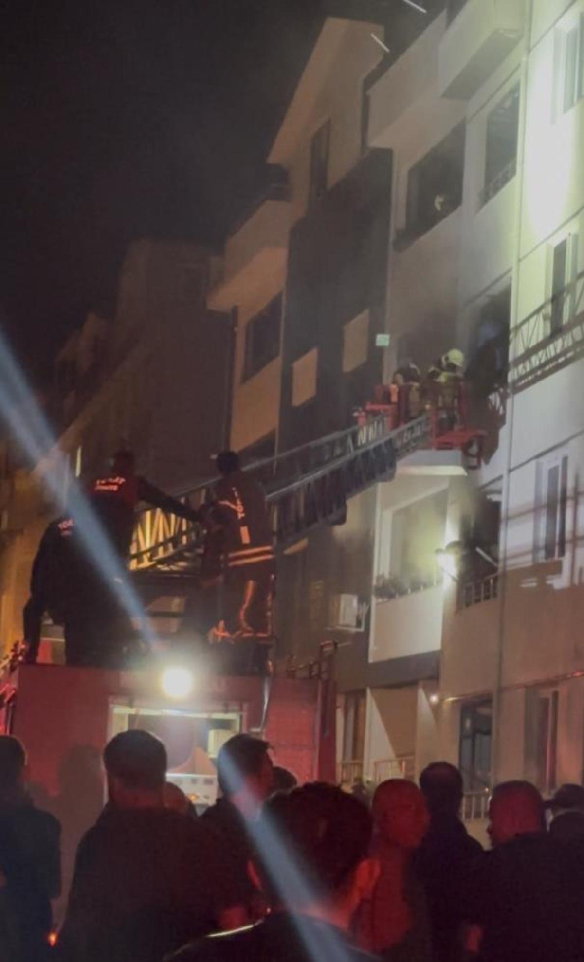 Tokat ta apartman dairesinde yangın paniği: 4 kişi dumandan etkilendi 3