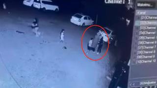 11 yaşındaki çocuğu böyle darbetti!