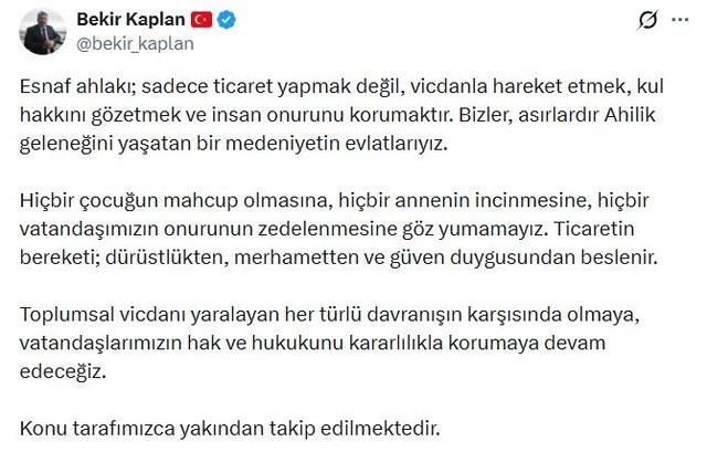 &Ccedil;ocuğuna 2 lahmacun almak isteyen kadına &ldquo;5&rsquo;ten az satmam&rdquo; s&ouml;zleri g&uuml;ndem olmuştu: Tezgahı kaldırıldı 6