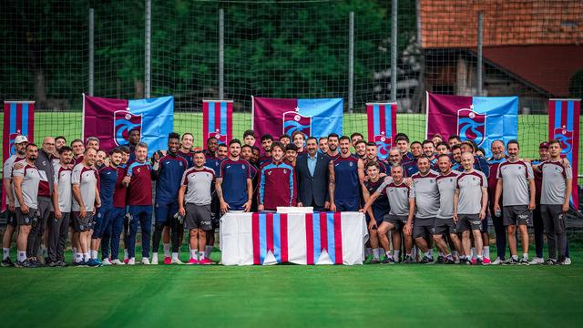 Trabzonspor'un 59'uncu kuruluş yılı Avusturya kampında kutlandı